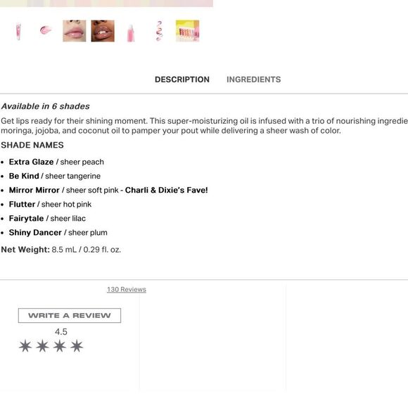 Morphe 2 Glassified Lip Oil - Picture 9 of 9